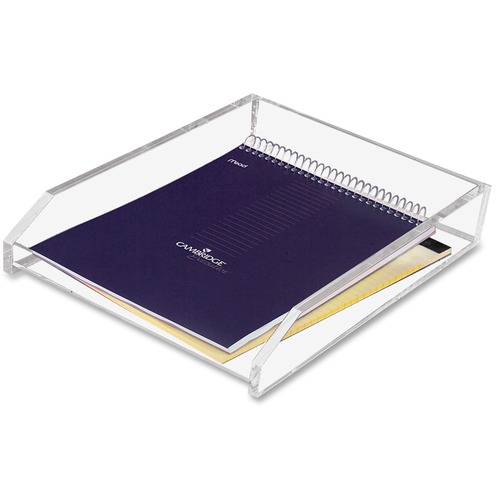 Tray, Letter, Single, Acrylic