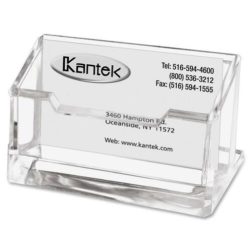 Holder, Business Card, Acrylic
