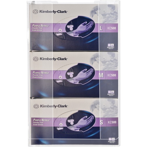 Holder, Glove Box, Acrylic, Triple