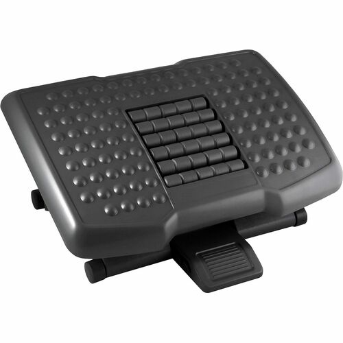 Footrest, Adjustable Height With Rollers