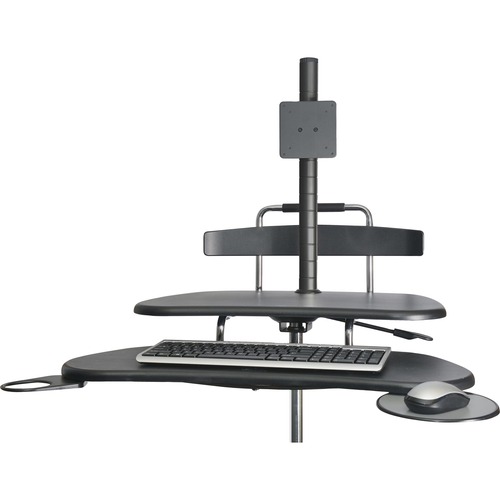 Workstation, Height Adjustable, Mobile