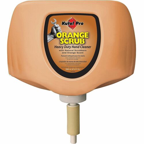 Scrub, Orange, Natural Scrub, 2L 4/CT
