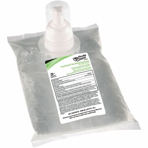 Soap, Sanitizer, Foam, Hand Gel, E2, 1000 Milliliter 6/CT