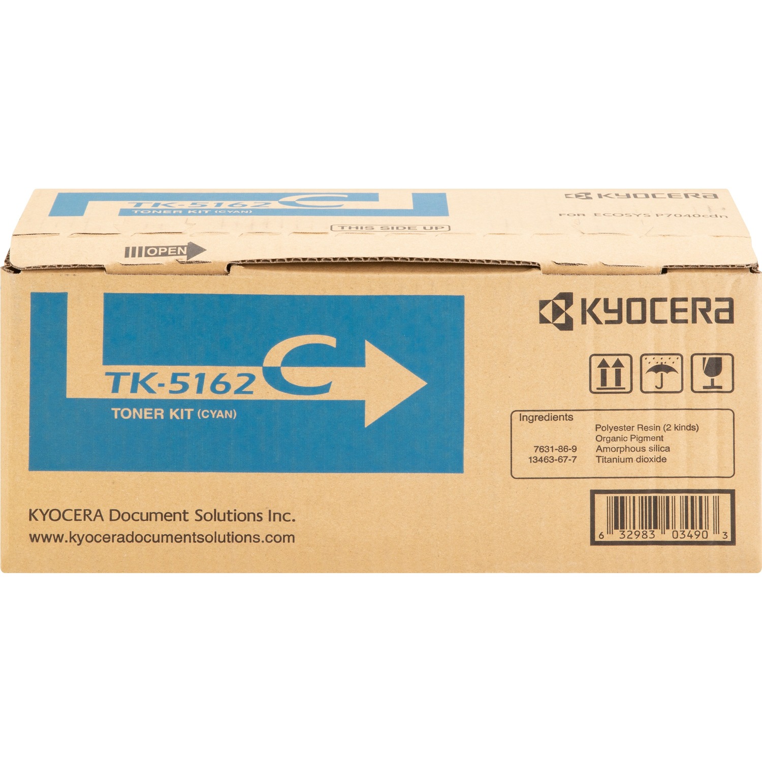 Toner Cartridge, For P7040cdn, 12000 Page Yield, Cyan