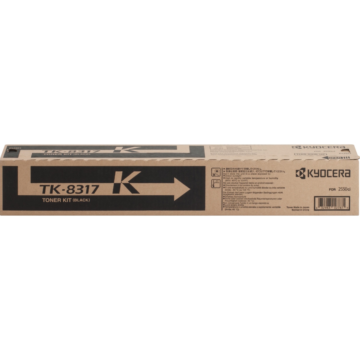 Cartridge, Laser, 2550CI, Black, 12K