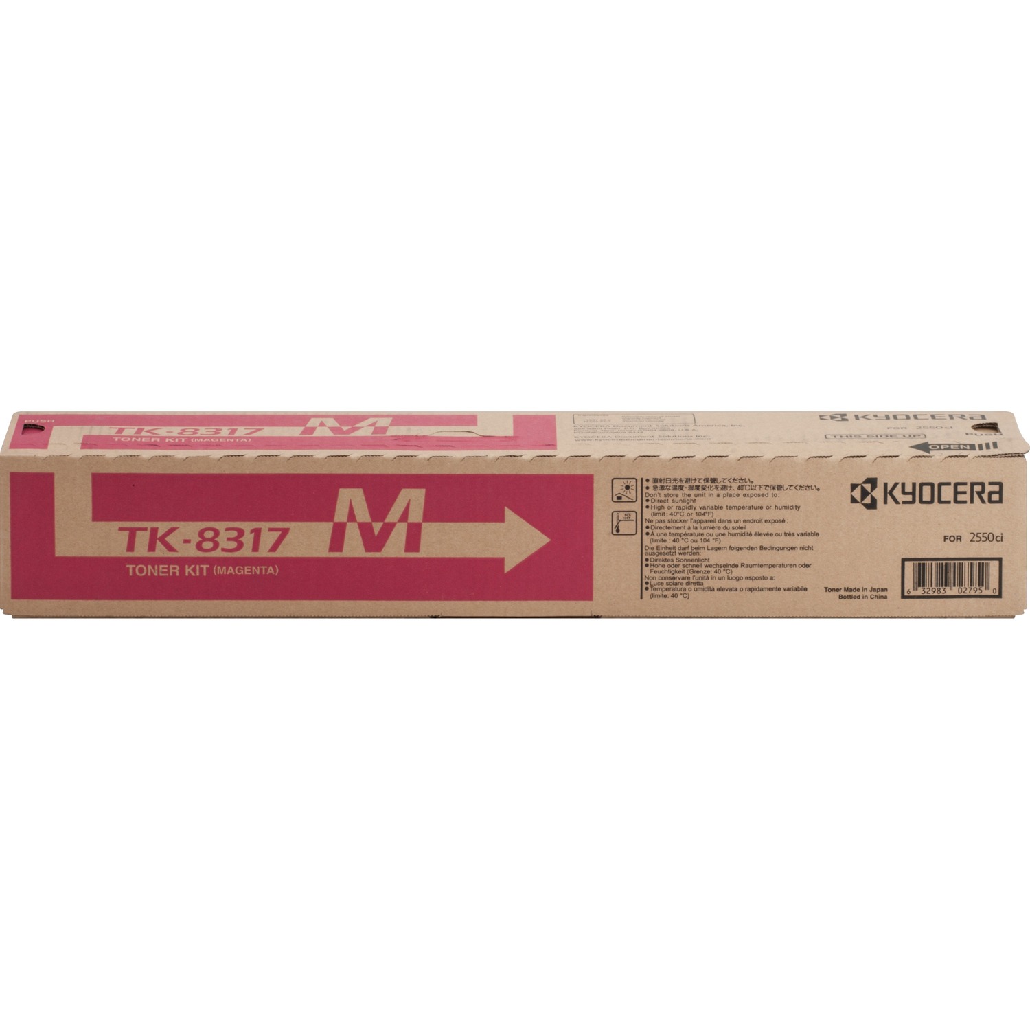 Toner Cartridge, f/2550CI, 6000 Page Yield, Magenta
