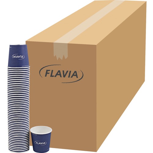 Cup, W/Lid, Hot, Paper, 10 Oz, Blue 1000/CT