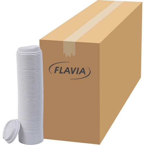 Lid, For 10 Oz Hot Paper Cups, White 1000/CT