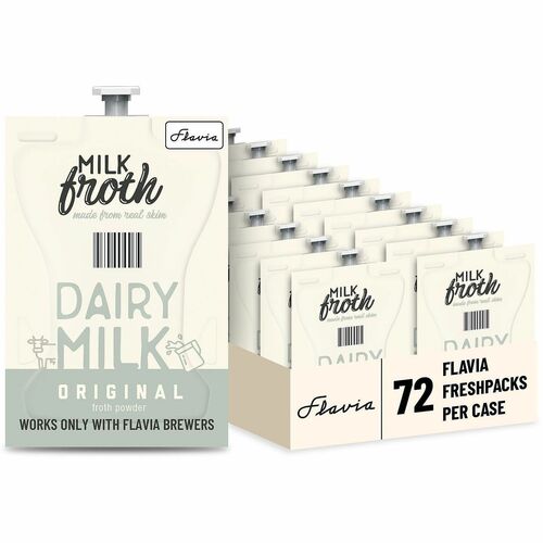 Froth Powder Freshpacks, For Cappuccinos, Real Milk, We 72/CT