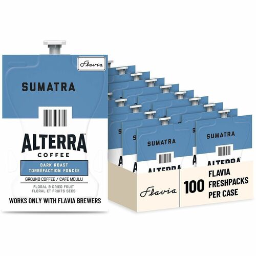 Alterra Sumatra Dark/Intense Coffee, Black 100/CT