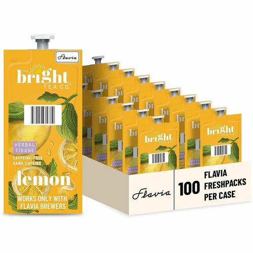 Tea, Bright Tea Co, Lemon Herbal, Freshpack, BK 100/CT