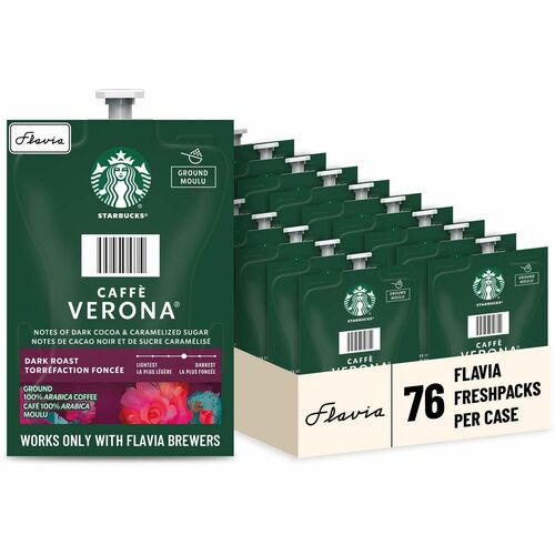 Coffee, Freshpack, Dark Roast, Caffe Verona, 0.32 Oz, BN 76/CT