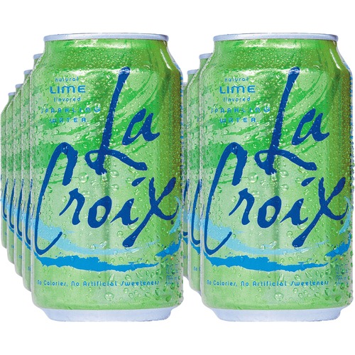 Sparkling Water, Lime, 12 Fl. Oz, Multi 24/CT