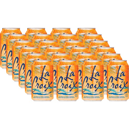 Sparkling Water, Orange, 12 Fl. Oz., Multi 24/CT