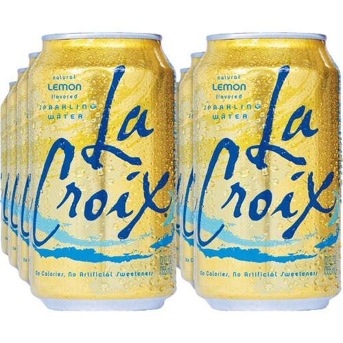 Sparkling Water, Lemon, 12 Fl. Oz, Multi 24/CT