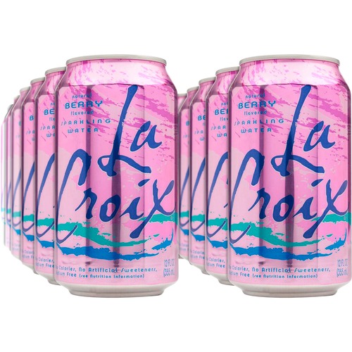 Sparkling Water, Berry, 12 Fl. Oz., Multi 24/CT
