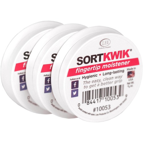 Moistener, Fingertip, 3/8 Oz 3/PK