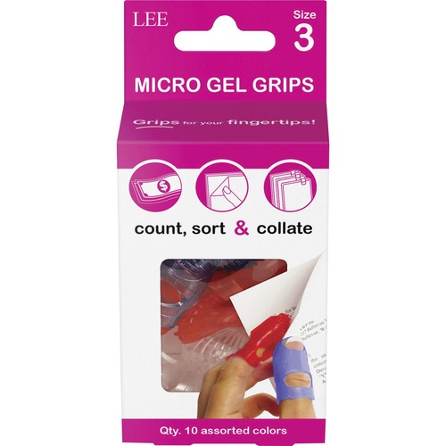 Grip, Fingertip, Size 3 10/PK