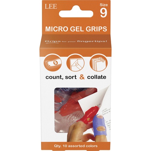 Gripper, Fingertip Size 9, Ast 10/PK