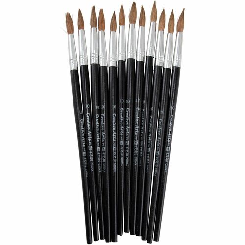 Brush, Paint, Camelhair, #10 12/DZ