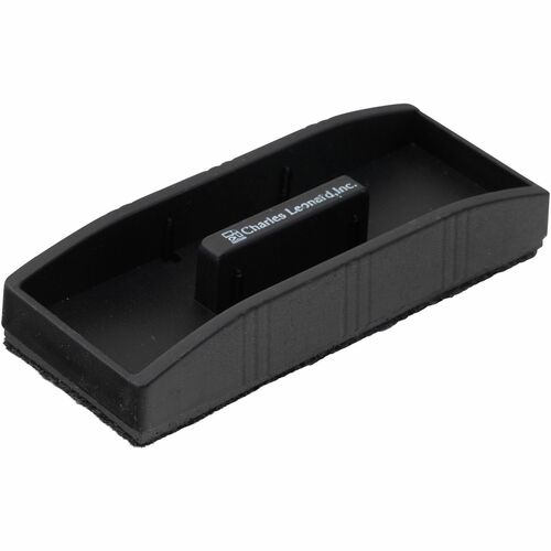 White Board Eraser, Magnetic, 2" x 5", Marker Holder, Black