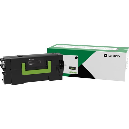 Toner Cartridge, Return Program, MS823/MX826, 55000, Black