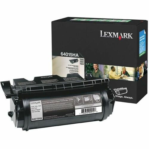 Cartridge, Laser, T64X, High Yield, Black