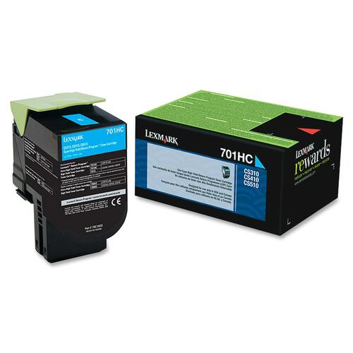 Cartridge, Toner, Returnable, Hybrid, Cyan, 701HC