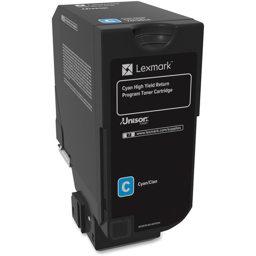 Cartridge, Toner, CS725, Cyan, 12K, Return