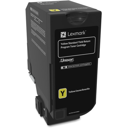 Cartridge, Toner, CS725, Yellow, 7K, Return