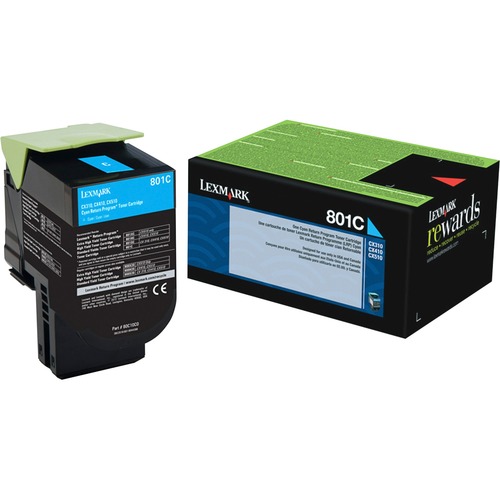 Cartridge, Toner, Return, Cyan, 801C