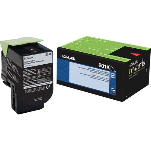 Catridge, Laser, 801K, Return Program, Black