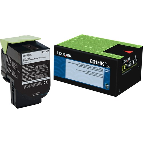 Catridge, Toner, Return, Poly, Black, 801HK