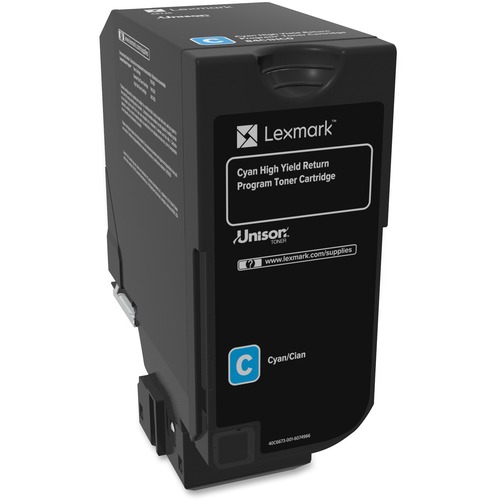 Cartridge, Toner, CX725, Cyan, 16K, Return