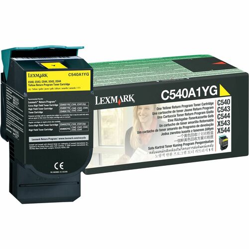Cartridge, Print, Return, Yellow