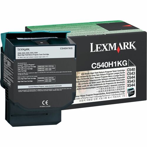 Cartridge, Print, Return, High Yield, Black