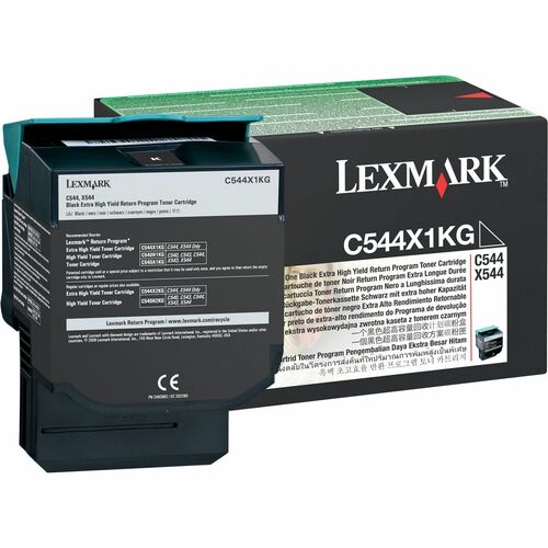 Toner Cartridge F/C544X, 6000 Page Yield, Black