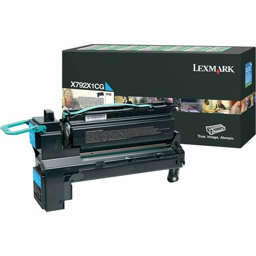 Toner, X792, Return Program, Cyan, 20K