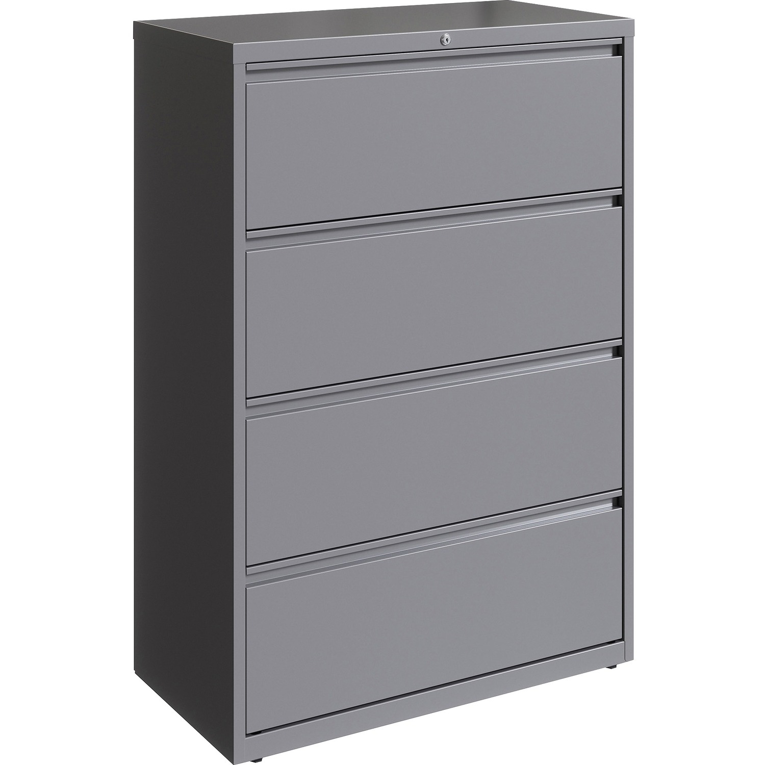 File, Lateral, 4 Drawer, 36", Steel Range