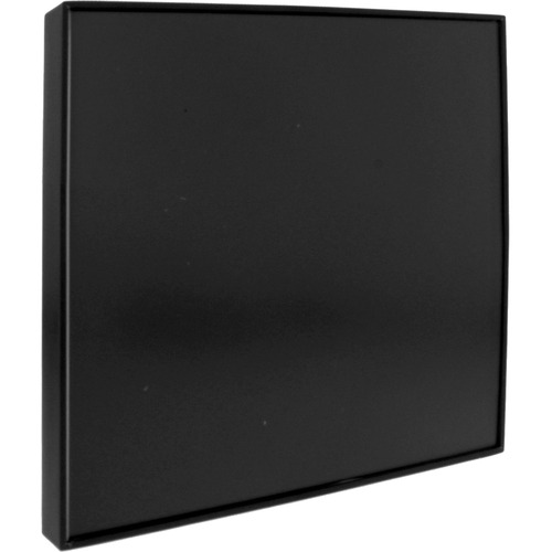 Sign, 10" x 10", Snap Plate, Black