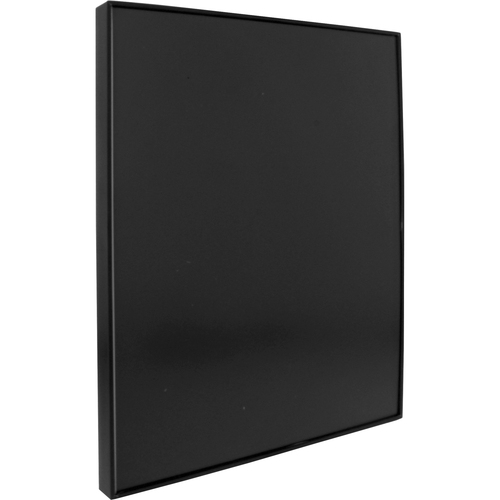 Sign, 11" x 8.5", Snap Plate, Black