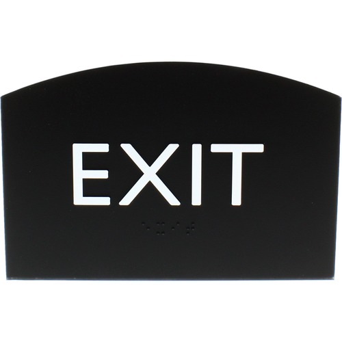 Sign, 4.5 X 6.75, ADA, Exit, ACH