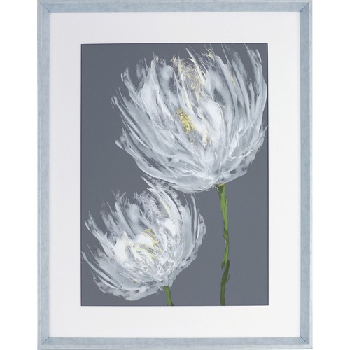 Art, White-Flower-II
