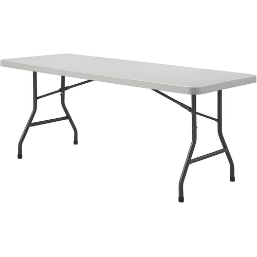 Table, Blowmolded, Heavyduty, 96x30, Gray