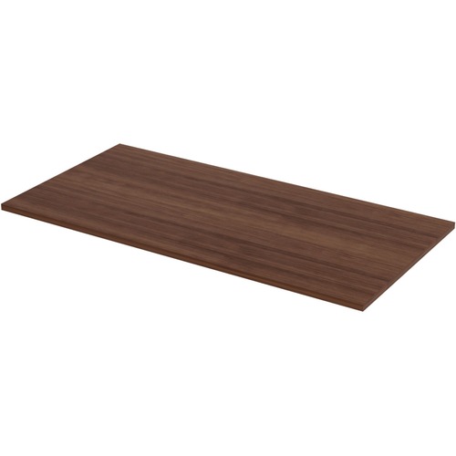 Tabletop, Height-Adjustable, 60" x 30" x 1", Walnut