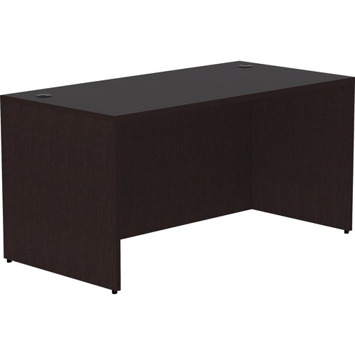 Desk Shell, Rectangular, 60" x 30" x 29-1/2", Espresso