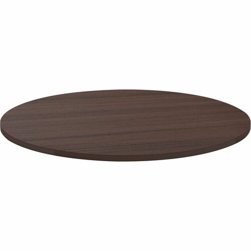 Conference Tabletop, Box 1/2, Round, 48" Dia, Espresso