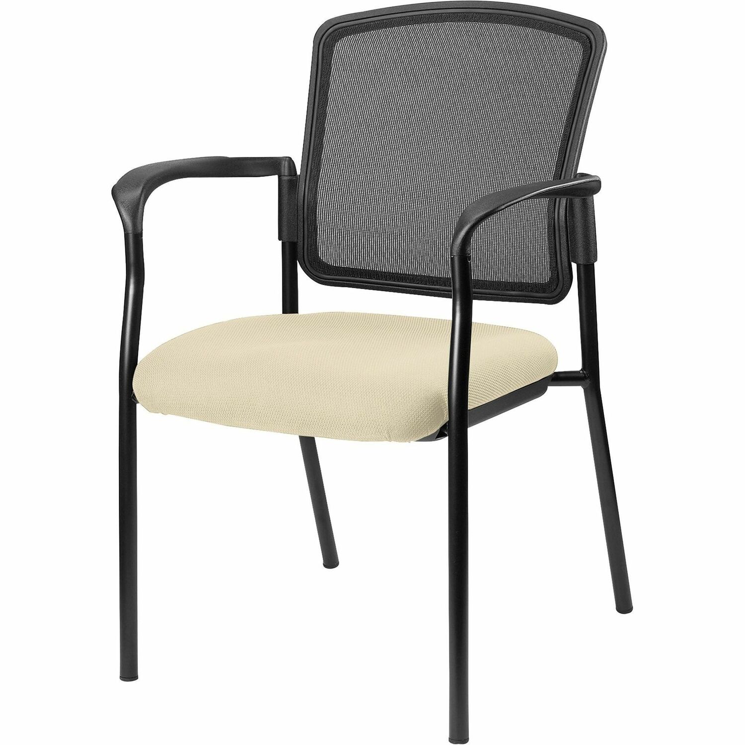 Guest Chair, With Arms, 25-4/5" x 20" x 32", Buff