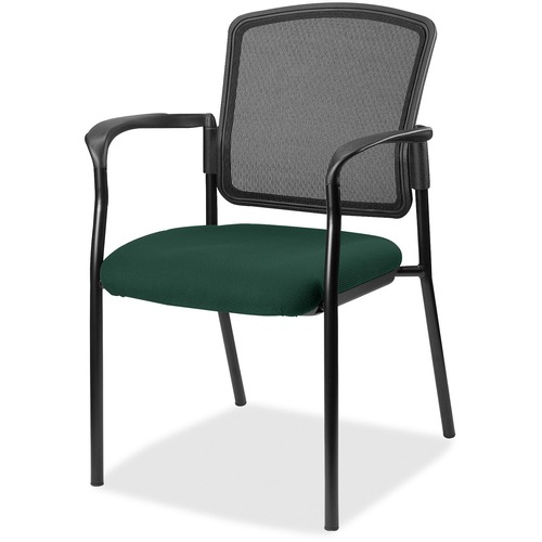 Guest Chair, Fabric Seat, With Arms, 25-4/5"x20"x32", Forest