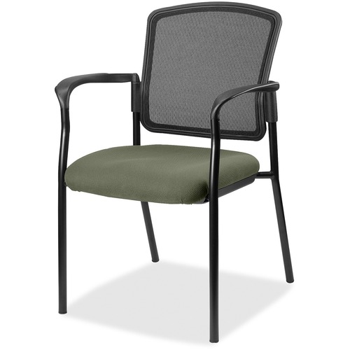 Guest Chair, Fabric Seat, With Arms, 25-4/5"x20"x32", Shire Sage
